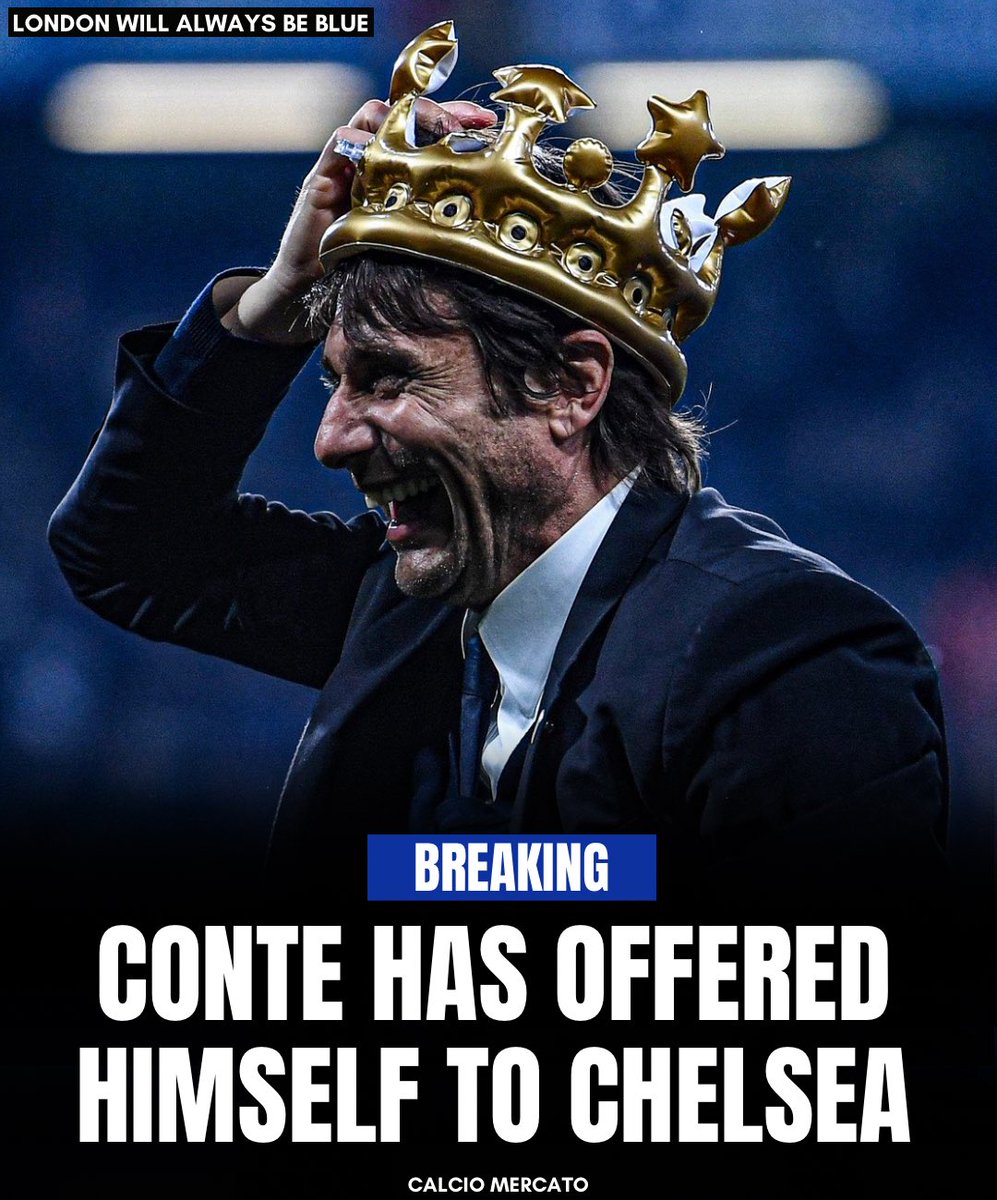 🚨 CONTE COMING BACK HOME?!

According to Calciomercato, Antonio Conte has offered himself to the Blues by using an intermediary who has ‘an excellent relationship’ with Chelsea. 

Thoughts? ⤵️