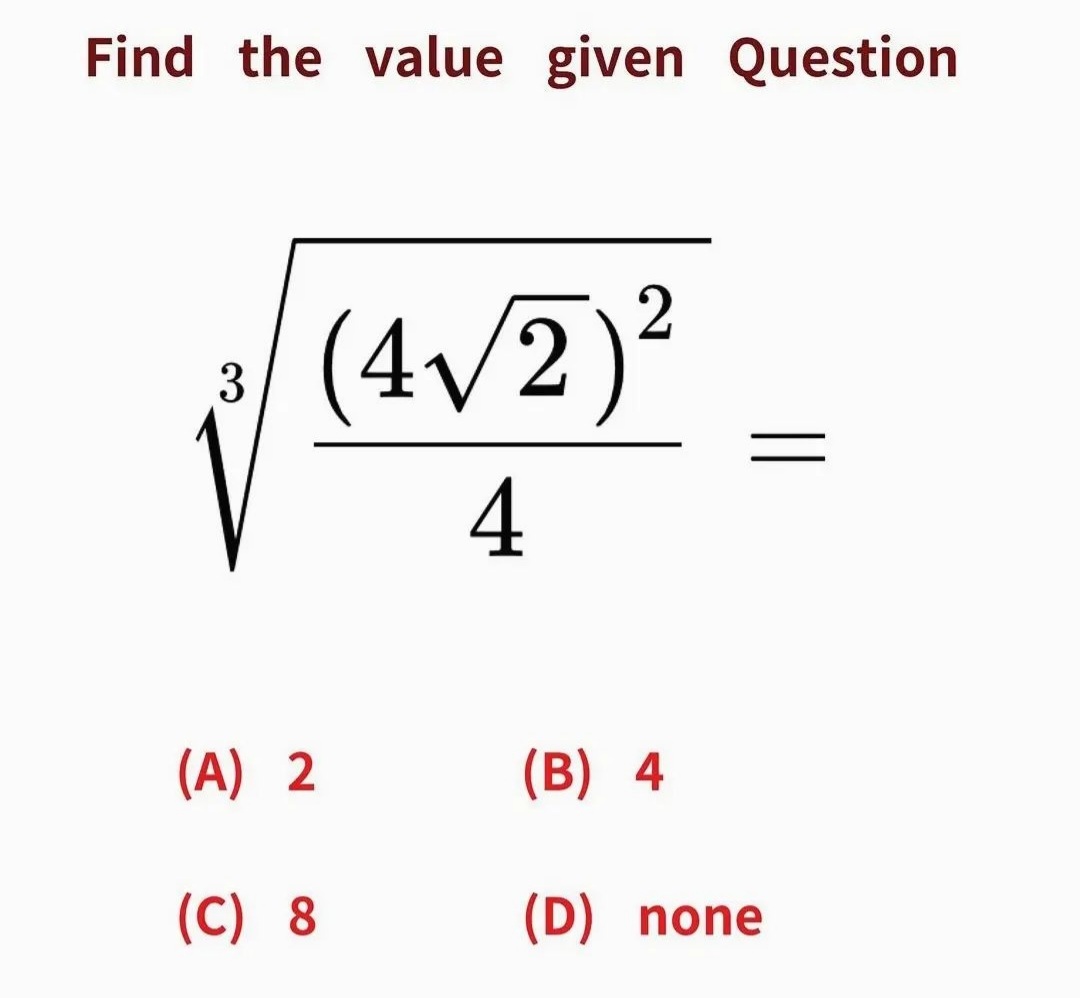 Nice question for you...💯💯💯.
Question:
Try to simplify the following expression?
#mathe.#Maths.#Algebra.#Geometry.#Calculus.#ProblemSolving.#test.#Exams.#puzzle.#Science.#evaluation.#solve.
#ریاضی.#ریاضیات.