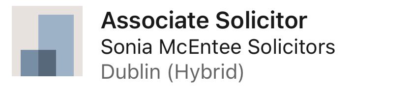 We are #hiring. Full-time flexible role covering usual general practice areas.

Contact us for more details. 

Feel free to RT. 😃
