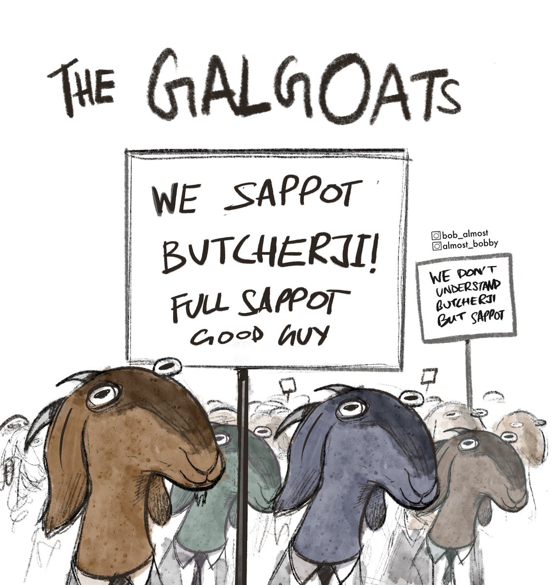 The Galgoats . . by @Bobby_almost and @bob_almost . . #GalgotiaUniversity