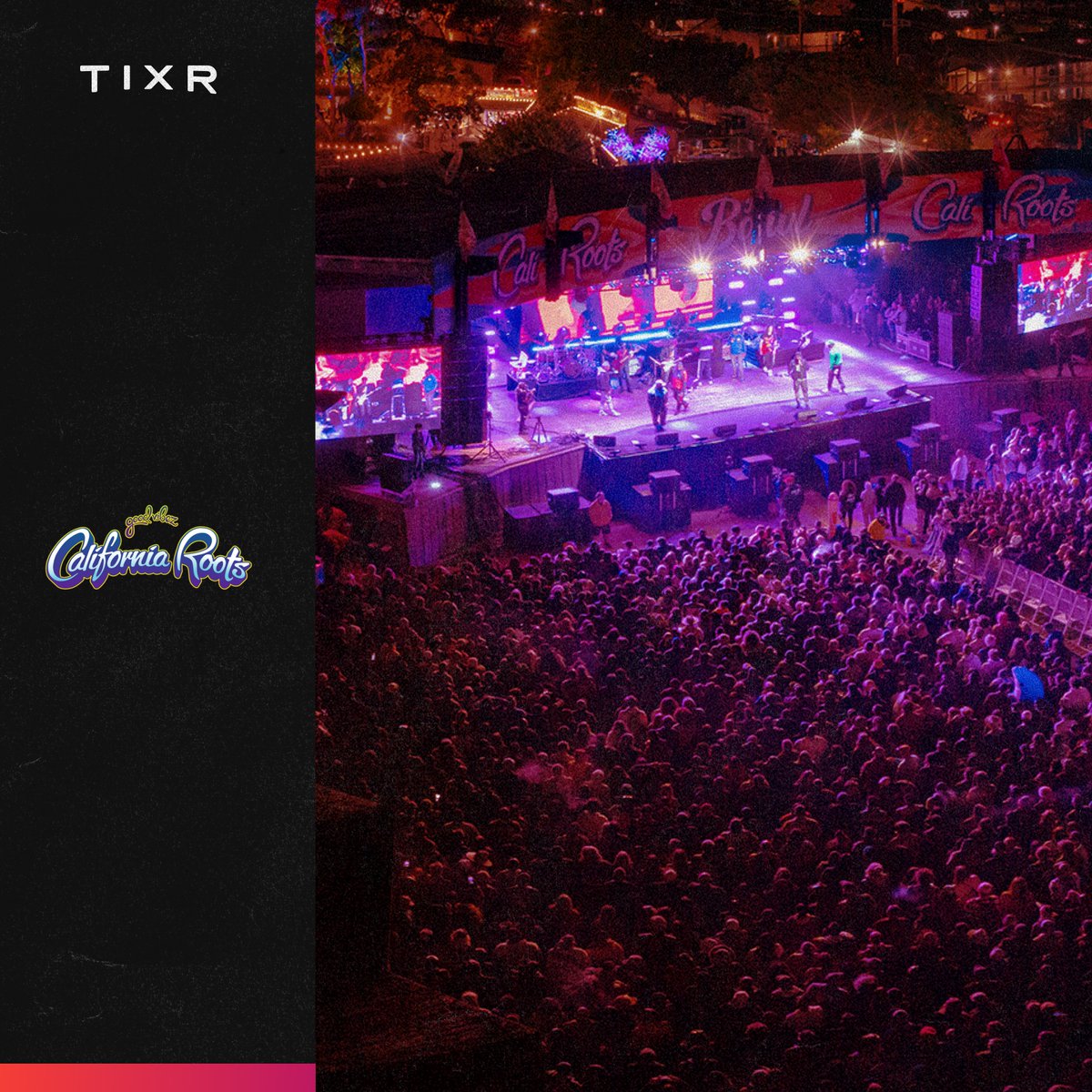For over a decade, the @Calrootsfest has brought the best of reggae music to life in the Golden State. Attendees to the festival can purchase everything from GA and VIP passes to charging stations, merchandise, parking and more all on Tixr. See how Cali Roots is utilizing Tixr to