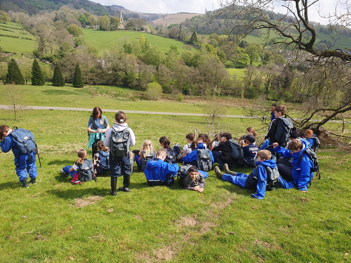 The final Year 5 class have started their residential at Hathersage 😍