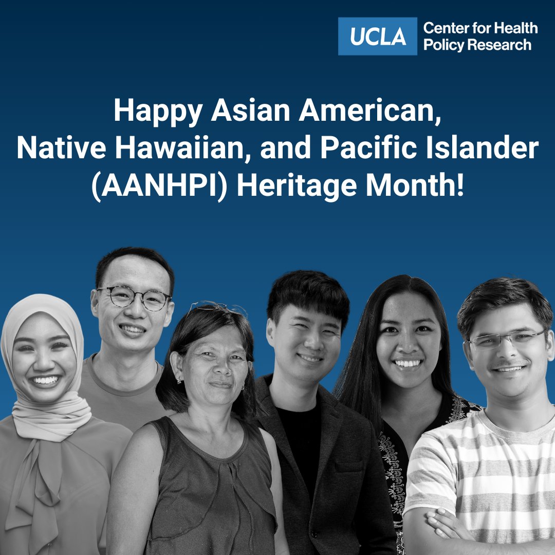 Happy #AANHPIHeritageMonth! We'll be sharing data from @uclachpr reports on various topics within different #AANHPI communities and highlighting the work of our Native Hawaiian and Pacific Islander (NHPI) Data Policy Lab that seeks to address gaps in data and research on NHPIs.