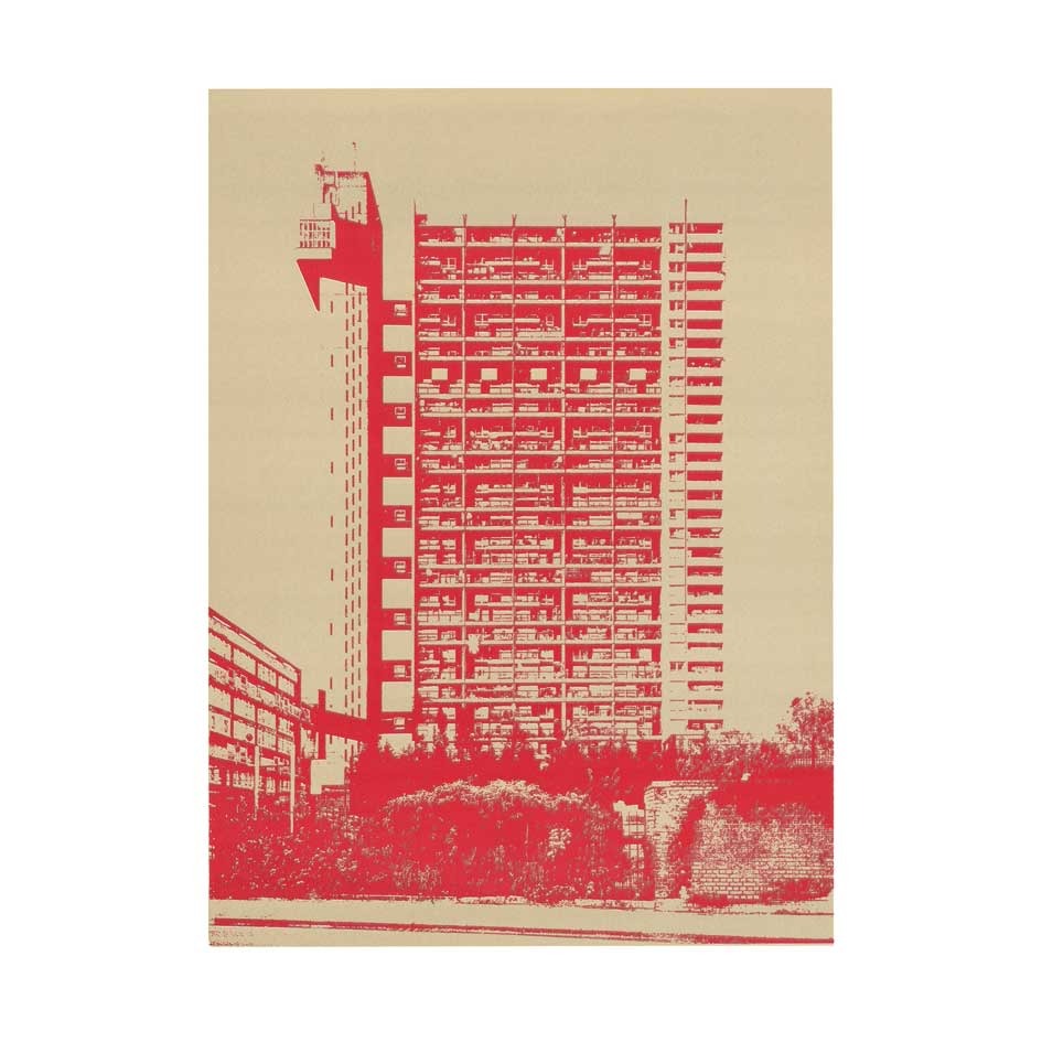 Trellick Tower, screenprint. 

#brutalism #Londonart #Linhof