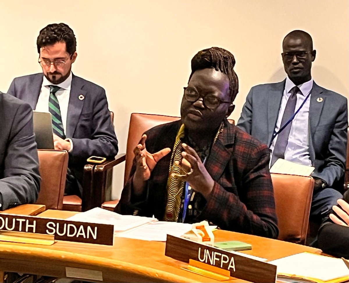 '#SouthSudan considers its youthful population a great asset that, once harnessed, will spur national development.' -Benjamin Aya Warille, Minister of Gender, Child and Social Welfare at #CPD57 side event on #DemographicResilience at Challenging Times