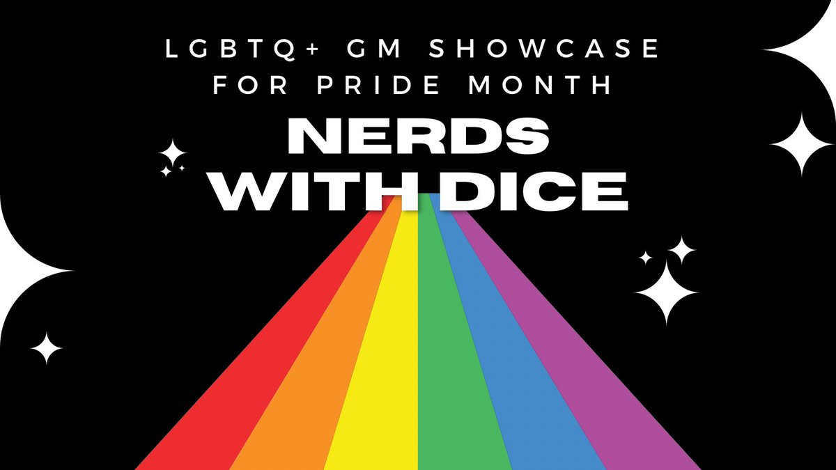 Hey Nerds! We at Nerds with Dice are looking for some LGBTQIA+ GMs who would be interested in running one shots during Pride month in June. Please fill out the regular creator form and let us know that you are interested in a Pride one shot in the description of your game!