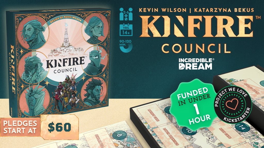 Incredible Dream: Kinfire Council Pre-Order Now tweet media