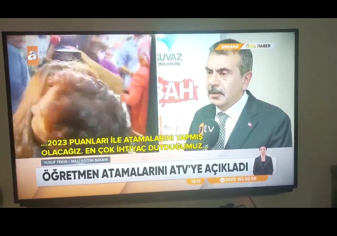 A Haber'den ayrıldığı gibi sanırım yol üstü ATV'ye de uğramış çünkü gözlük dışında her şey aynı 🥲
#HaykırıyoruzTekinistifa