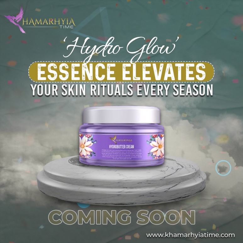 Embrace timeless beauty with “Hydro Glow” Essence by “Khamarhyia Time”, a skin elixir that evolves with each season, ensuring your glow never fades.

We're gearing up for launch—stay tuned!

#khamarhiyatime #katherinemanning #skincare #haircare #shadesofself #ecommercestore