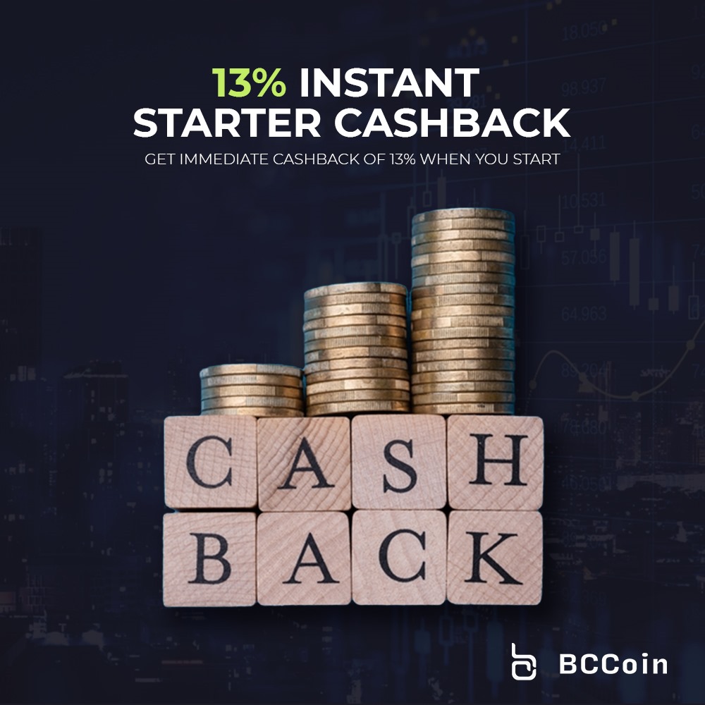 Start your journey with us and get an instant boost! 💸 Get 13% instant cashback when you sign up today! Don't miss out on this amazing offer. #BcCoin #Blackcardcoin #crypto #binance #bitcoin #cryptocurrency #crypto #btc #trading #BitcoinHalving
