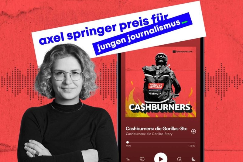 Cashburners, unser Podcast zum Rise and Fall von Gorillas, gewinnt renommierten Axel Springer Preis businessinsider.de/gruenderszene/…