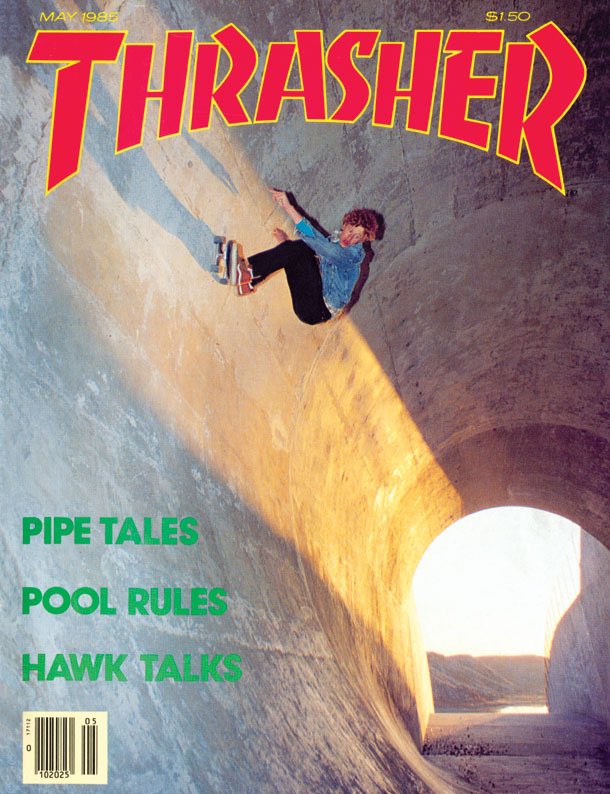 Today in 1985, Houstonian and future Skateboard Hall-of-Famer John “Tex” Gibson apears on the cover of Thrasher magazine. @johntexgibson @thrashermag