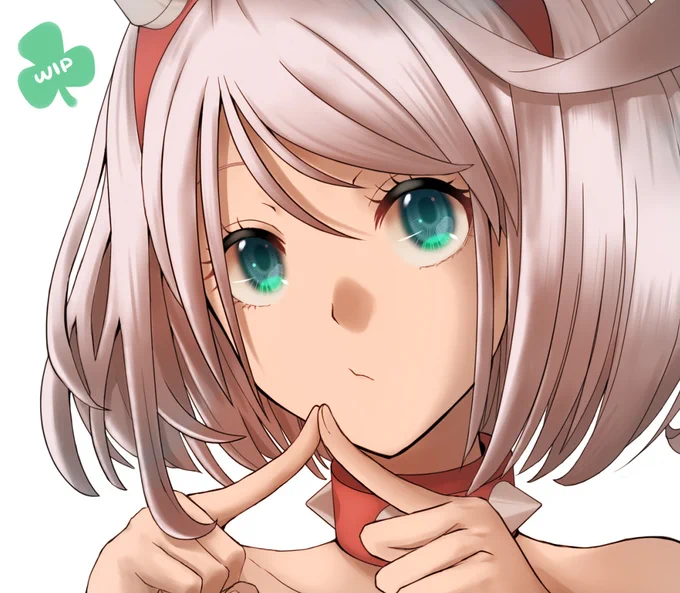いつまでに完成させるか特に決めずにじっくり塗ってる余裕があったら服の差分作ってもいいかも 