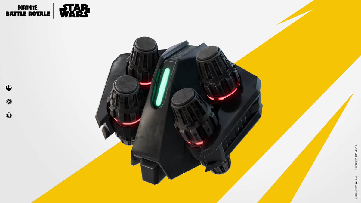 FORTNITE FREE STAR WARS QUESTS TO UNLOCK THE AWR PACK BACK BLING! USE CODE ‘FNLK’ #ad