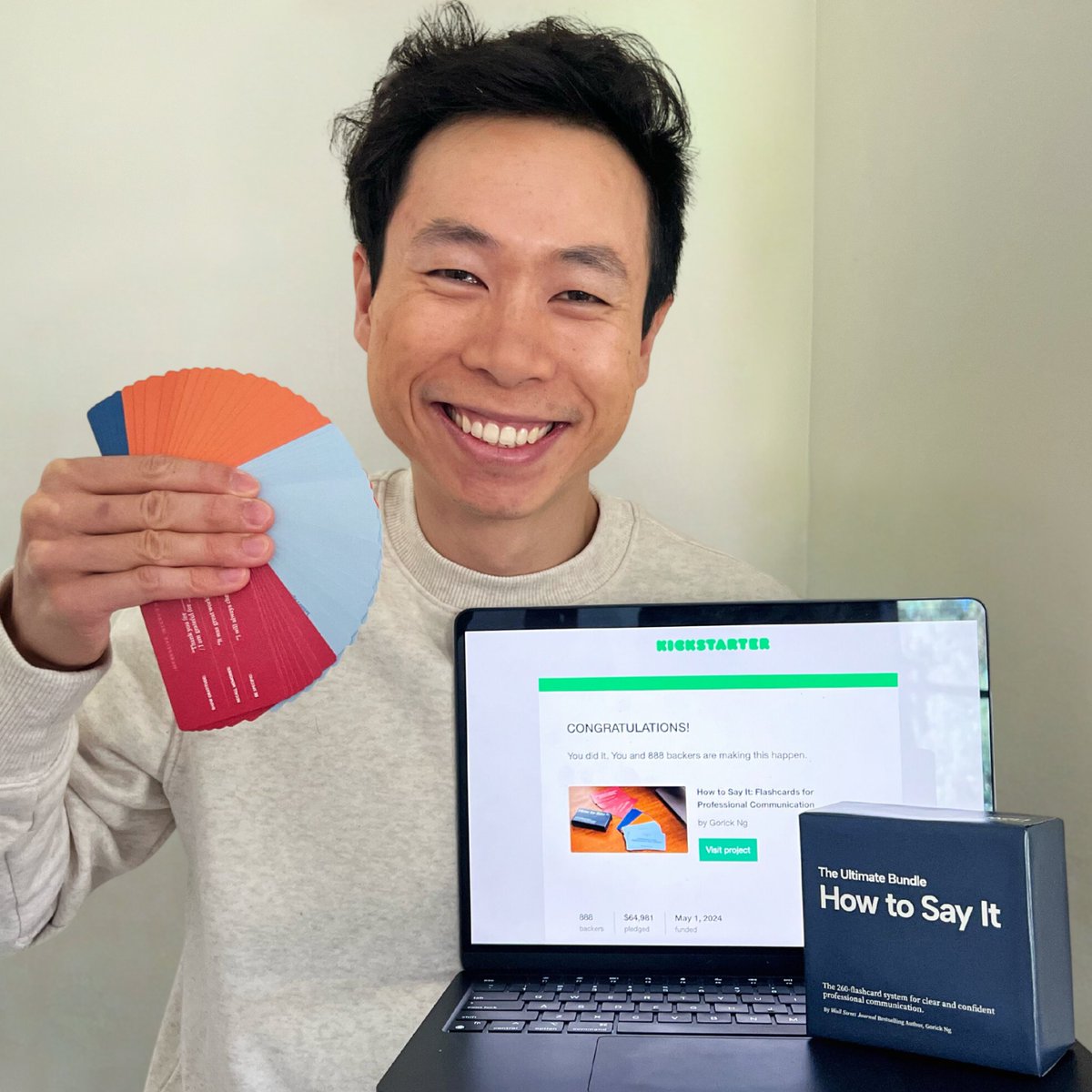 WE DID IT! 🎉 The @Kickstarter pre-order campaign for HOW TO SAY IT is officially over… and the results are in! 👉 linkedin.com/pulse/results-… #HowToSayItFlashcards