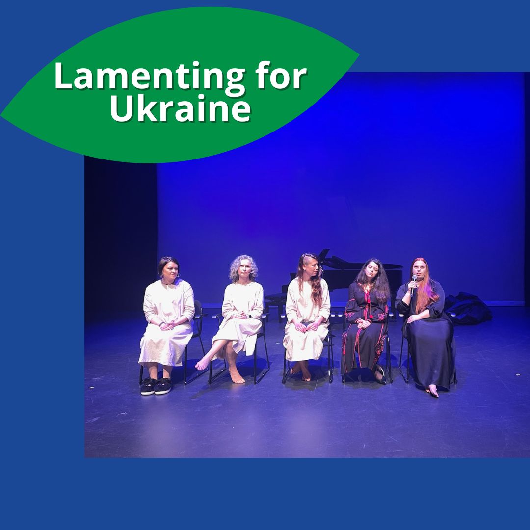 Connect Fest event recap: Lamenting for Ukraine w/ Pickle Underground was simply amazing! It included dialogue, performance art and live music at the Shadbolt Theatre on Sunday April 28th.