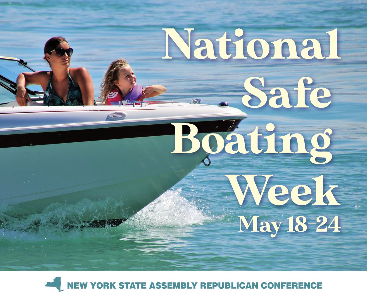 Keeping up-to-date on boating safety rules and regulations is very important whenever we are out on the water. This National Safe Boating Week, we should make sure we’re prepared and have mastered the skills needed to operate a boat safely this summer. #BoatingSafety