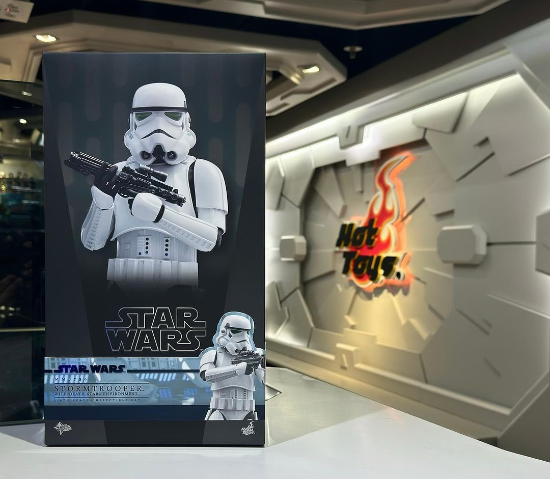 Hot Toys, Stormtrooper with Death Star Environment packaging! #StarWars #Stormtrooper