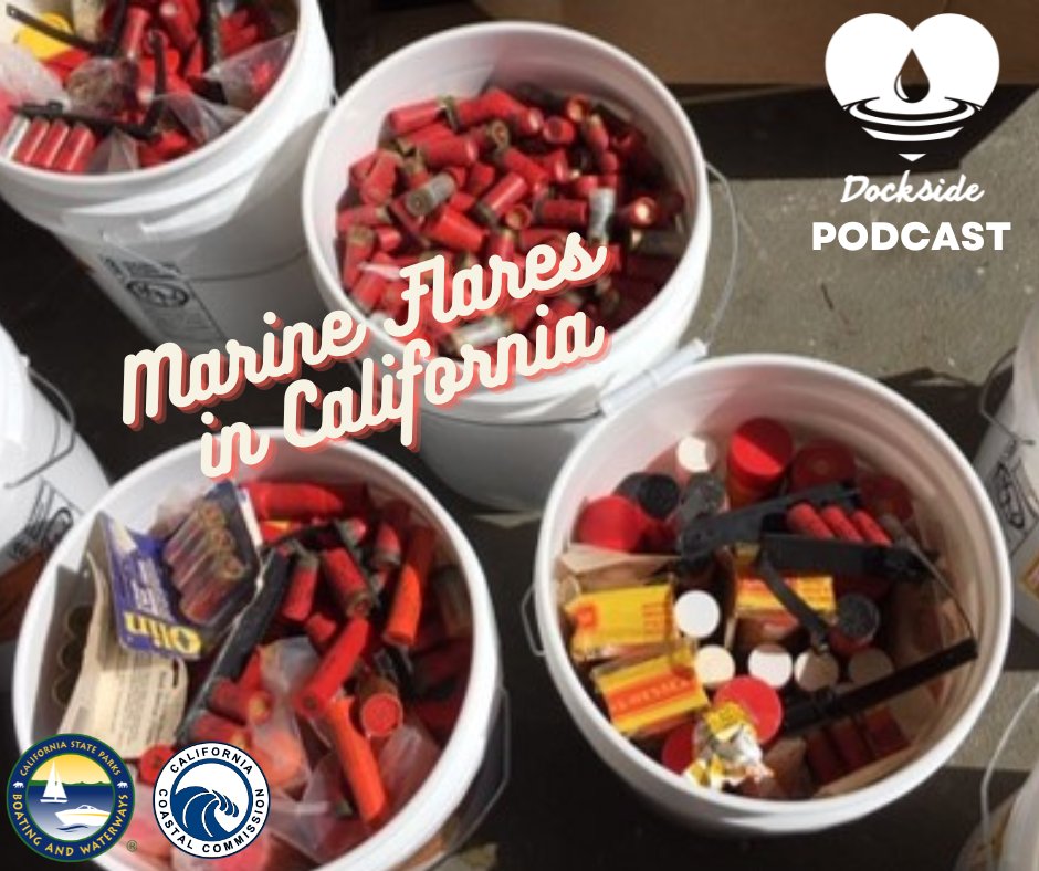 In this episode learn about marine flares, their importance, requirements for boats, why expired marine flares are considered hazardous waste, why they are an issue for our state, and what the state is doing to solve this issue. @TheCACoast @CalPSC dockside.podbean.com