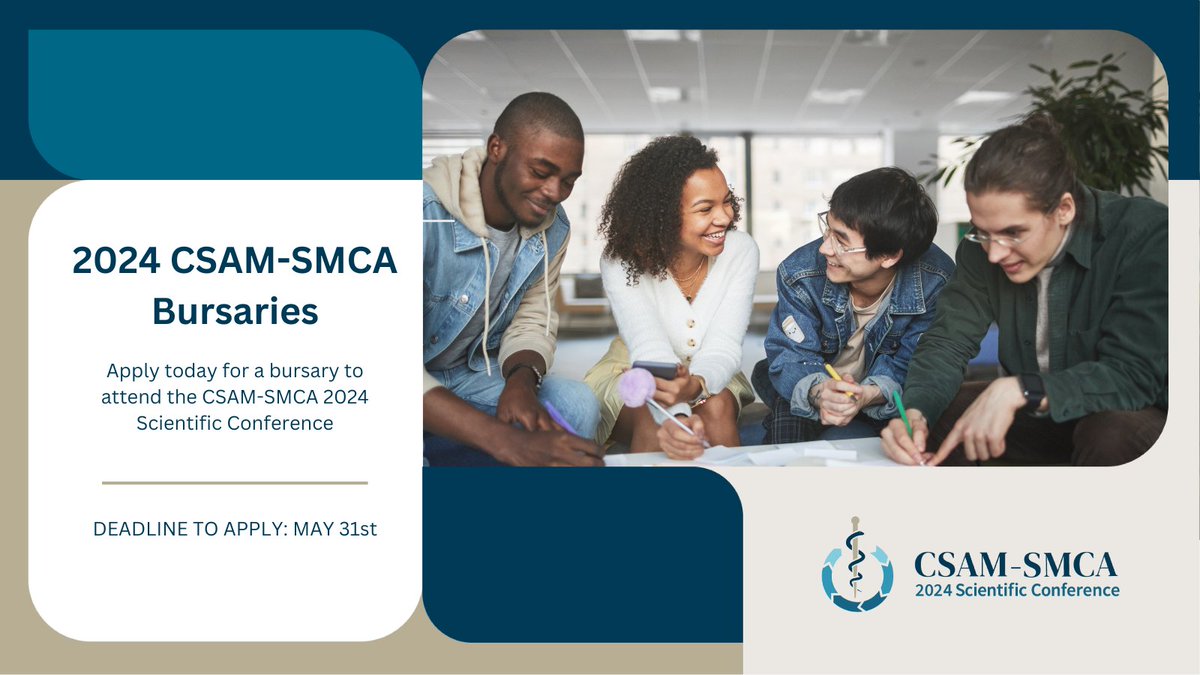 Each year we offer bursaries designed to encourage Canadian trainees and students in healthcare to learn about and pursue a career in the field of addiction medicine. The deadline to apply is May 31, 2024. csamconference.org/bursaries/