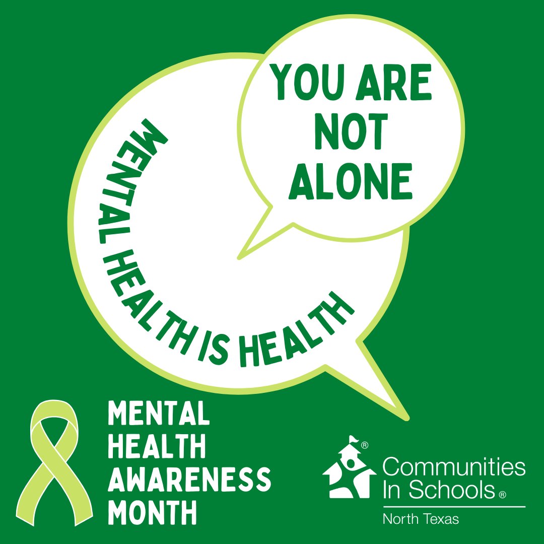 May is #MentalHealthAwarenessMonth! This month, we're joining the conversation to raise awareness about mental health and the importance of breaking the stigma surrounding it. Together, we can create a community where everyone feels seen, heard, and supported. 💚 #AllInForKids