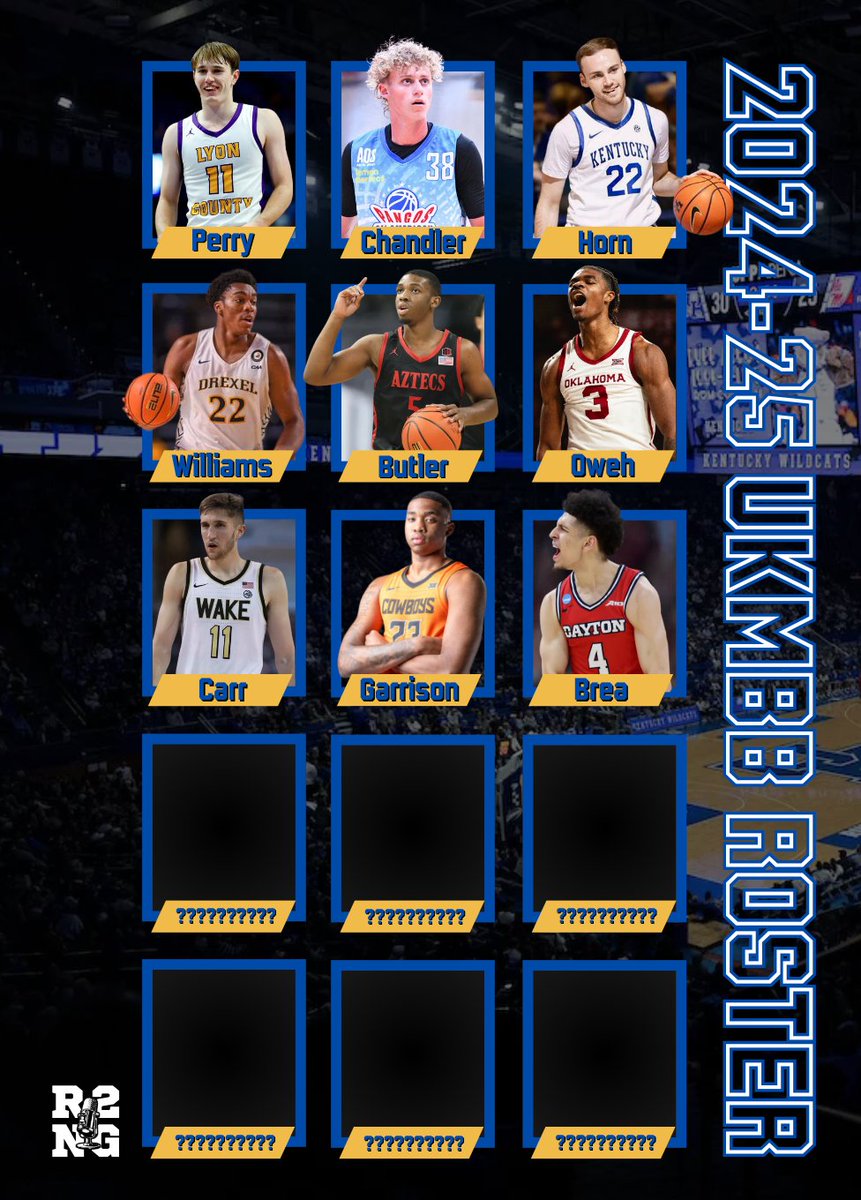 Three weeks ago, we had one name on this roster. How are we feeling BBN?