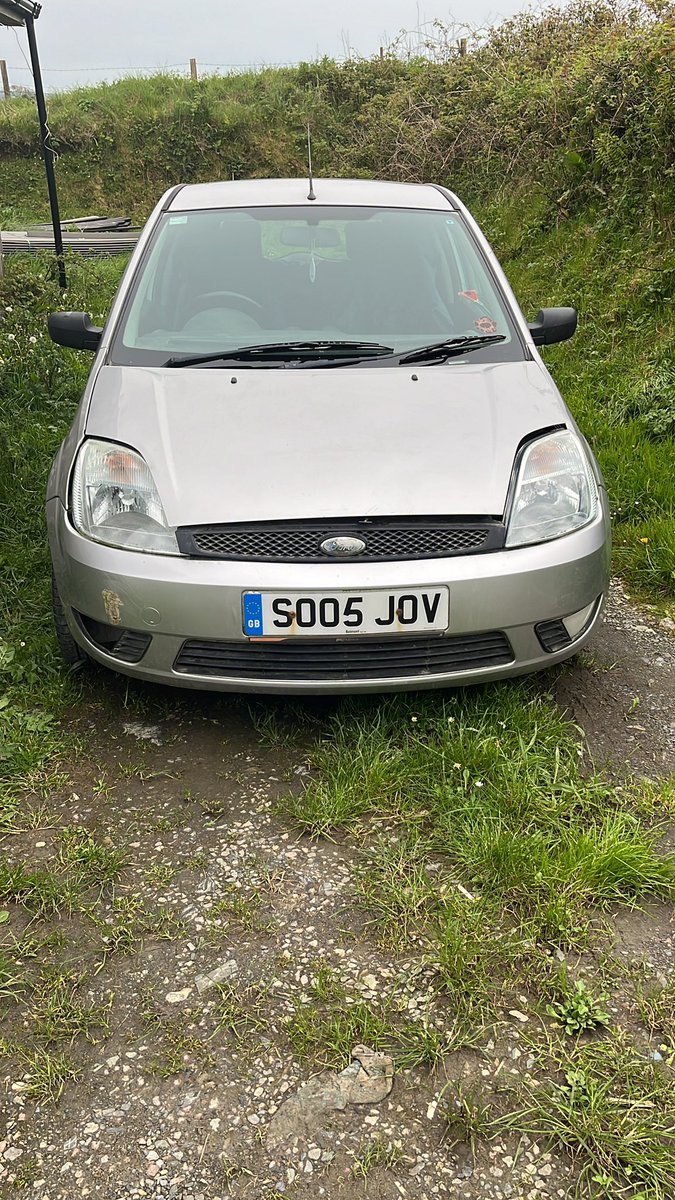 Welcome to series of fixing Freddy the fiesta!

#cutecar #weirdcartwitter #fordfiesta