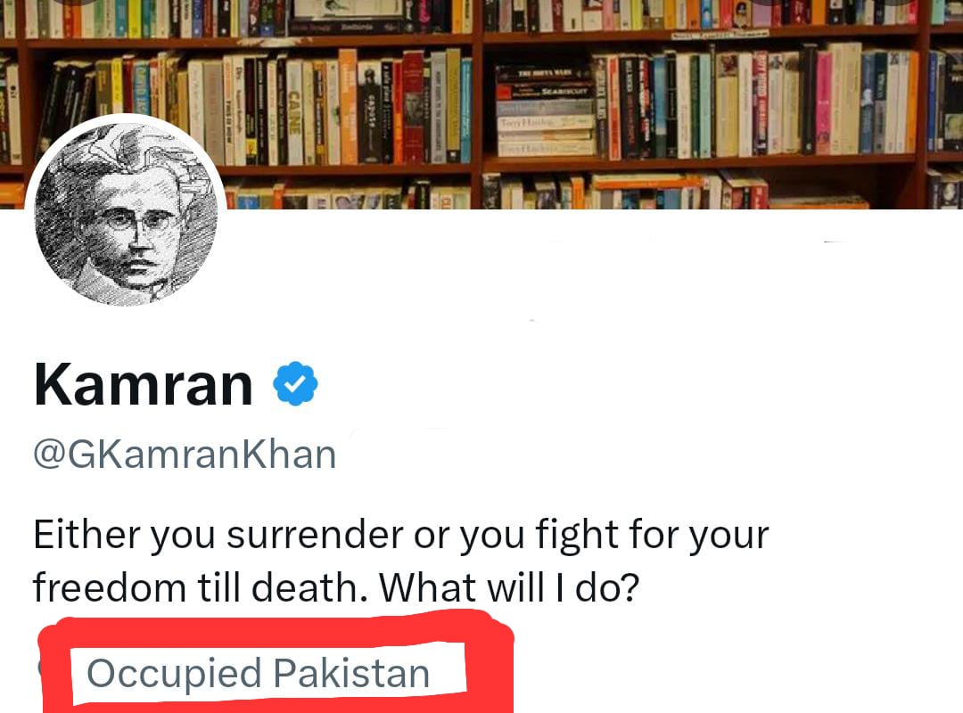 کیا پی ٹی آئی کارکن کامران خان کا یہی گناہ ہے کہ وہ پاکستان کو 'مقبوضہ' سمجھتا ہے، اس کے ساتھ جو ہوا پھر تو اسکی بات درست ہے کیونکہ 24 گھنٹے گزرنے کے بعد بھی اسکی فیملی کو معلوم تک نہیں کہ وہ کہاں ہے؟ وہی بات ہے کہ بات تو سمجھ ہے مگر بات ہے رسوائی کی! پہلے تو اسے جس بھی جرم میں…