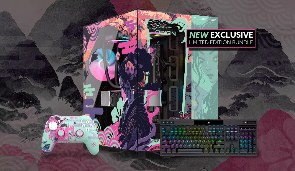 My wonderful sponsor @ORIGINPC just announced their Onna-Bugeisha bundle, inspired by the female warriors of the feudal eras ⚔️ Designed with vivid colors and eye-catching imagery 🤩 Check out the bundle here: jdoqocy.com/click-8142616-…