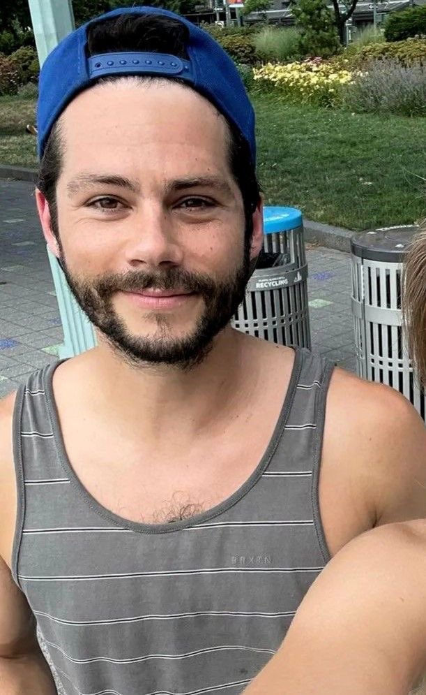 dylan o'brien wearing his tank top does something to me that i can’t explain 🫠