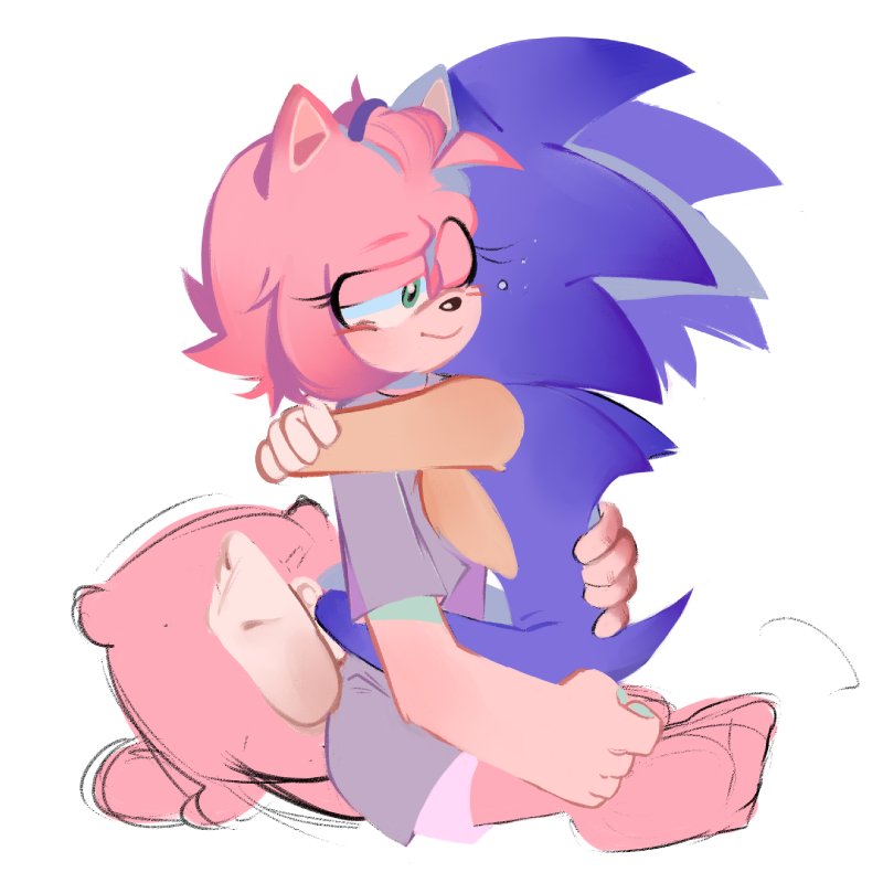 iDK if i ever posted this one but since i think its really cute here u go some sonamy for the soul