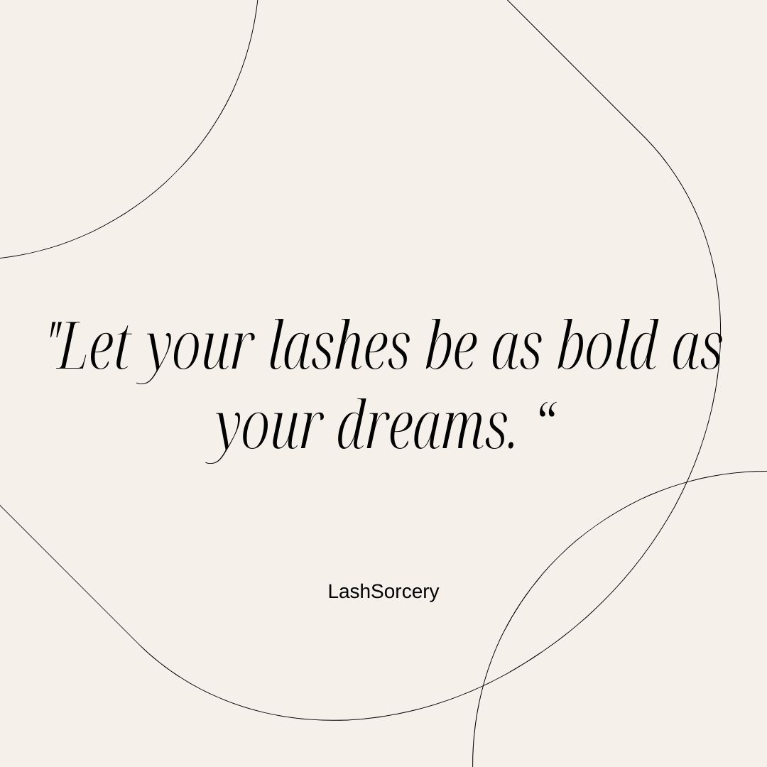 'Dream big and lash out! 💖 Let LashSorcery help you shine.' 
#lashes #lashartist #lashlove #lashesonpoint