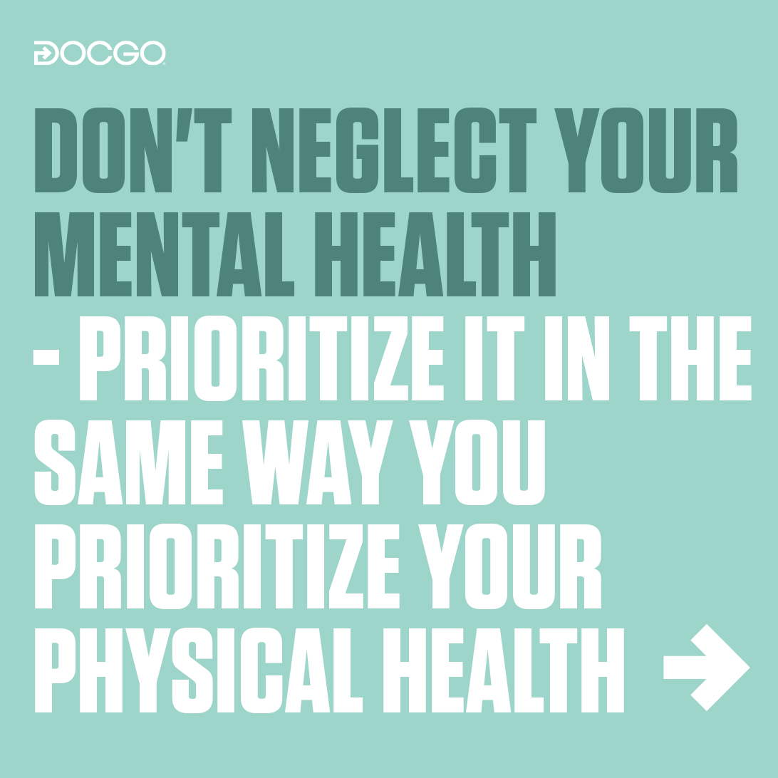 DocGoCares's tweet photo. May is Mental Health Awareness Month!

Your mental health is just as important as your physical health. For the days you may not feel your best, connect with DocGo On-Demand services for your chronic and urgent care needs.

#MentalHealthAwarenessMonth #DocGo #MentalWellness. https://t.co/dP5zOTnjqR
