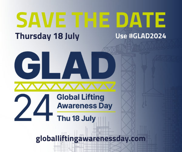 The 5th Global Lifting Awareness Day will take place on Thursday, July 18, 2024. Powered by the Lifting Equipment Engineers Association (LEEA) it is a day where manufacturers, suppliers, and end users share material that promotes safe and high-quality load lifting. #GLAD2024.