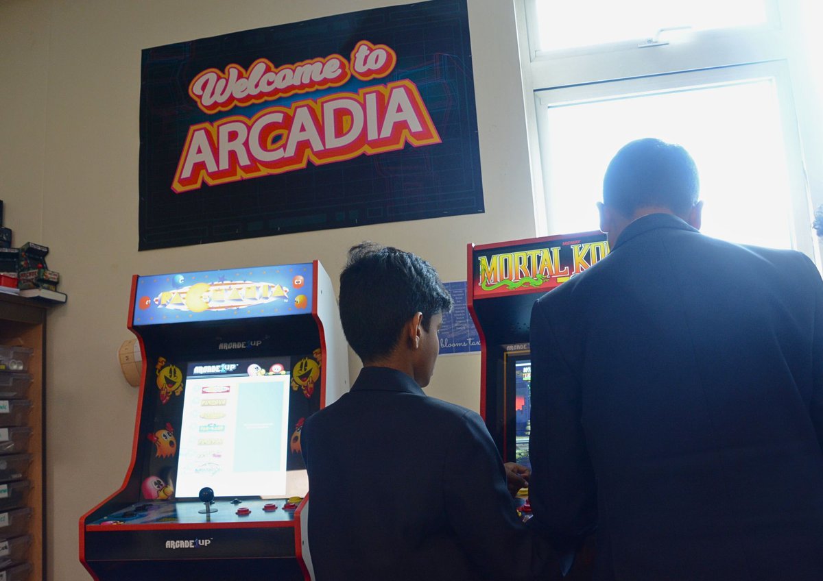 Our students had a blast during lunch today at Gaming Club! 👾

The clubs fun, interactive environment allows students to unwind 🤸 and bond over a shared interest in gaming 🎮

Gaming Club is one of many extra curricular activities available at our school ⭐
#MakeManchesterMagic