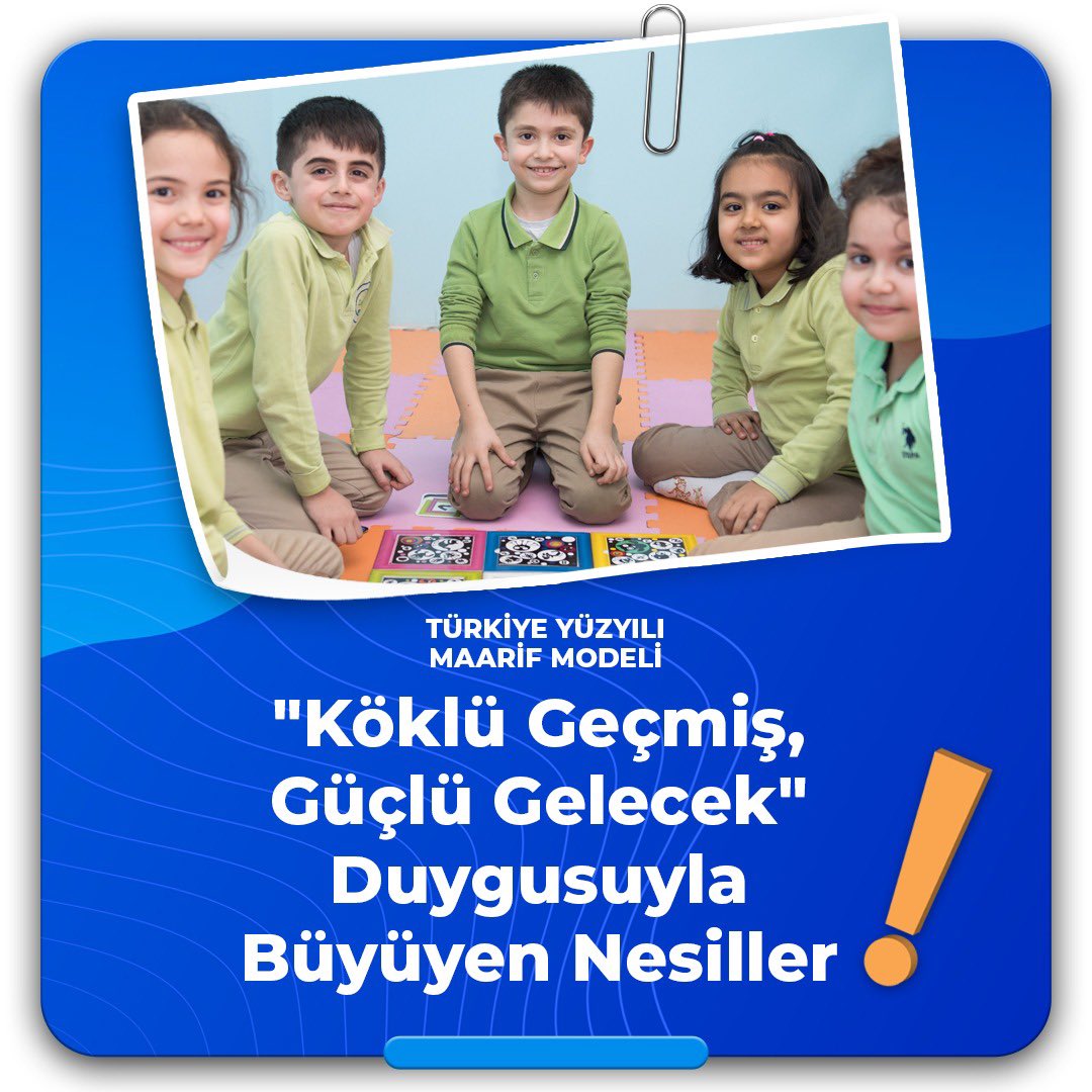 Millî Eğitim Bakanı Yusuf Tekin: “Ben Ülkem İçin Ne Yapabilirim?” Sorusuna Yanıtımız: Türkiye Yüzyılı Maarif Modeli❗️ #KöklerdenGeleceğe