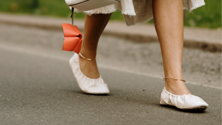 Ballet Flats With Ankle Straps Is the Shoe Trend That'll Take You From Spring to Summer glmr.co/Kh6YJER