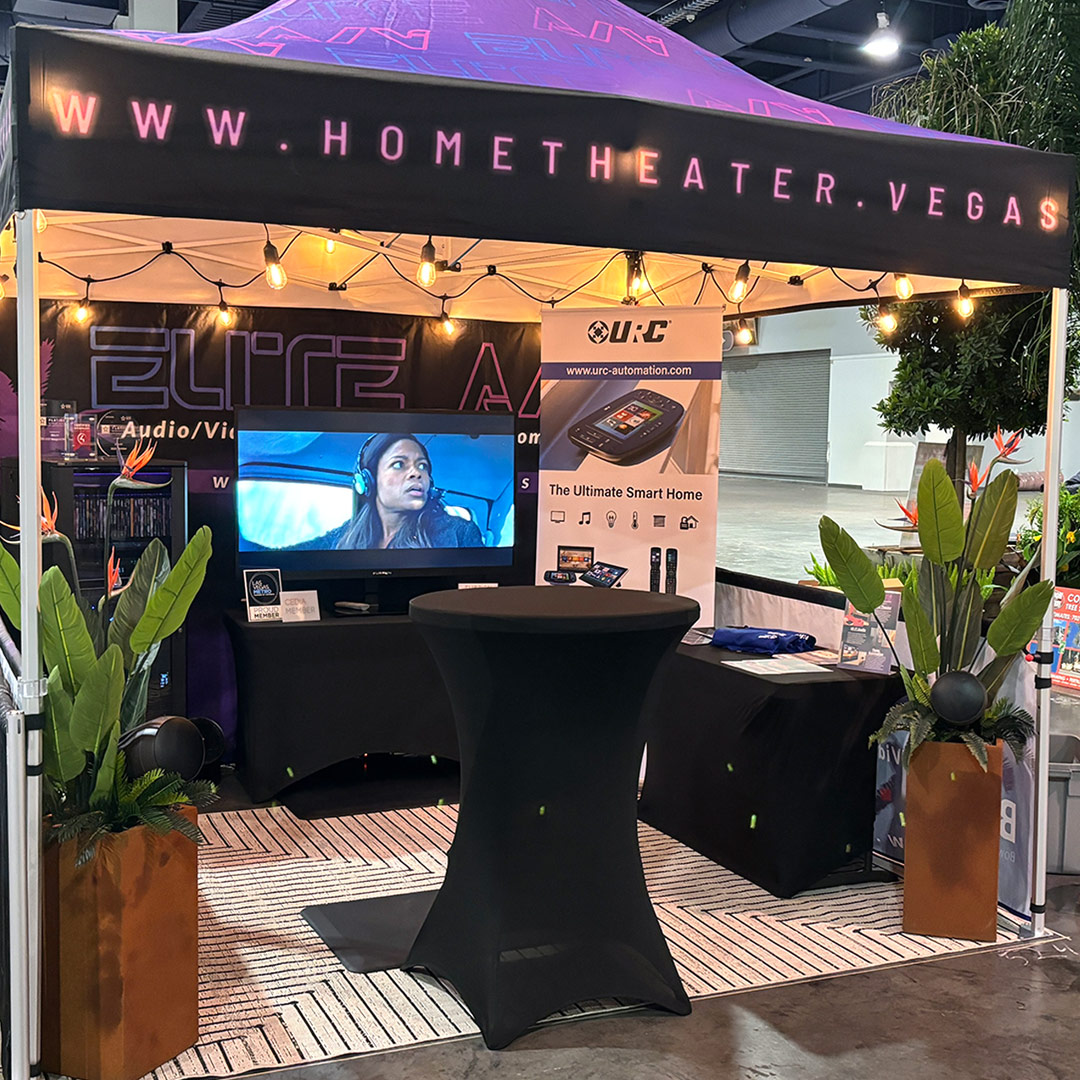 Congratulations to @hometheater_lv for a successful Las Vegas Home And Outdoor Expo! We look forward to future installations! #HomeTech #SmartHome #HomeAutomation #CustomInstall #SmartHomeAutomation #urcautomation #TotalControl #voicecontrol #urctotalcontrol #AVpros