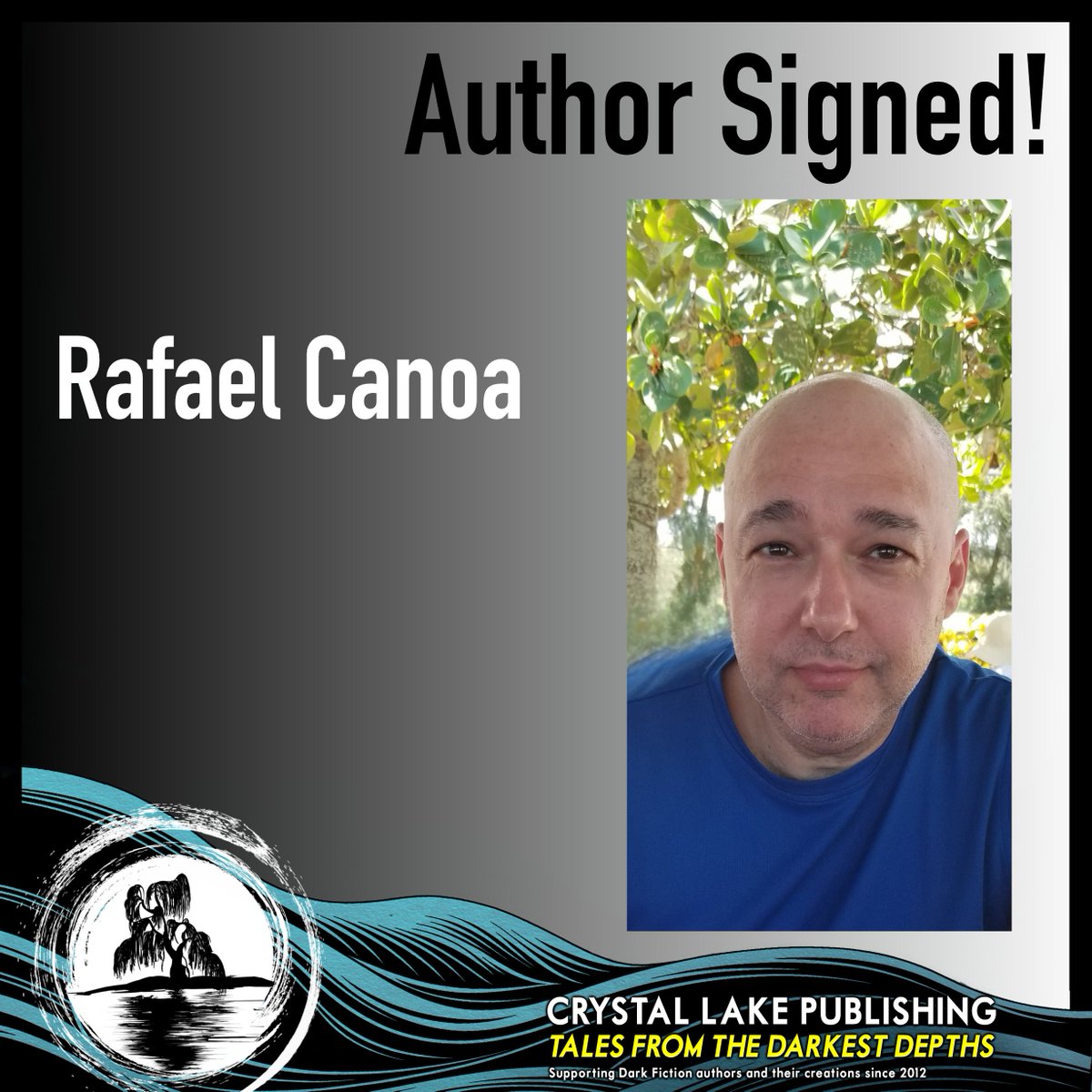 New Author Signed! Debut author, actually. At Crystal Lake we give every author an equal chance, and Rafael blew us away with a Fantasy novel. Rafael's book will be out mid-2025. #publishing #writerslife #fantasyauthors #writersoftwitter #epicfantasy