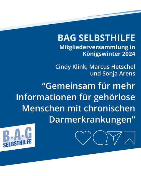 Kennt ihr Königswinter? Der kleine Ort am Rhein ist in jedem Jahr die Kulisse der BAG SELBSTHILFE Mitgliederversammlung! 🌟 Eine beliebte Gelegenheit für unsere Verbände, sich zu vernetzen und wertvolle Diskussionen zu führen.
bag-selbsthilfe.de