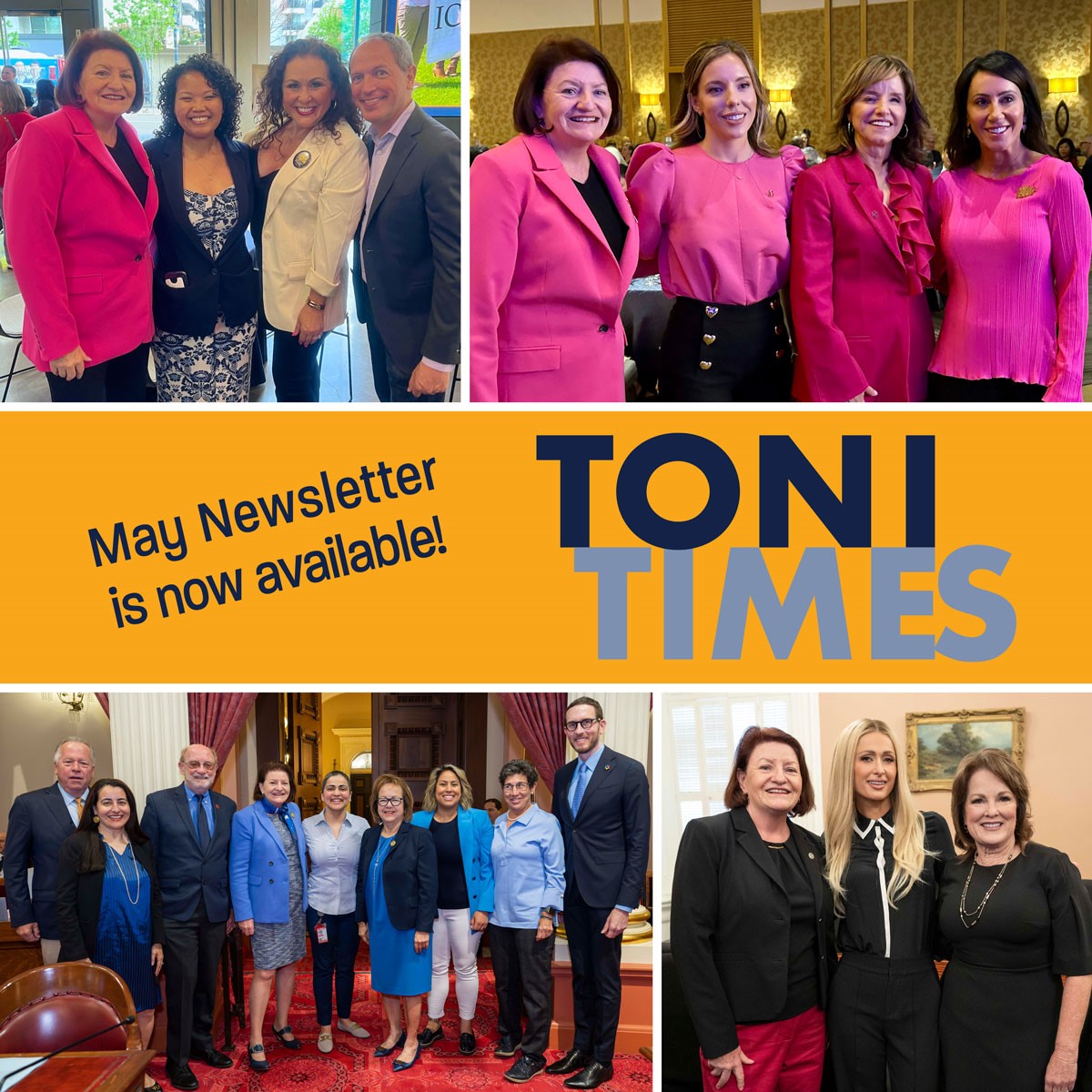 The May #ToniTimes includes reflections on #MothersDay, #AAPIHeritageMonth, #SmallBusinessMonth, and more! Read now: bit.ly/44qy6CY
