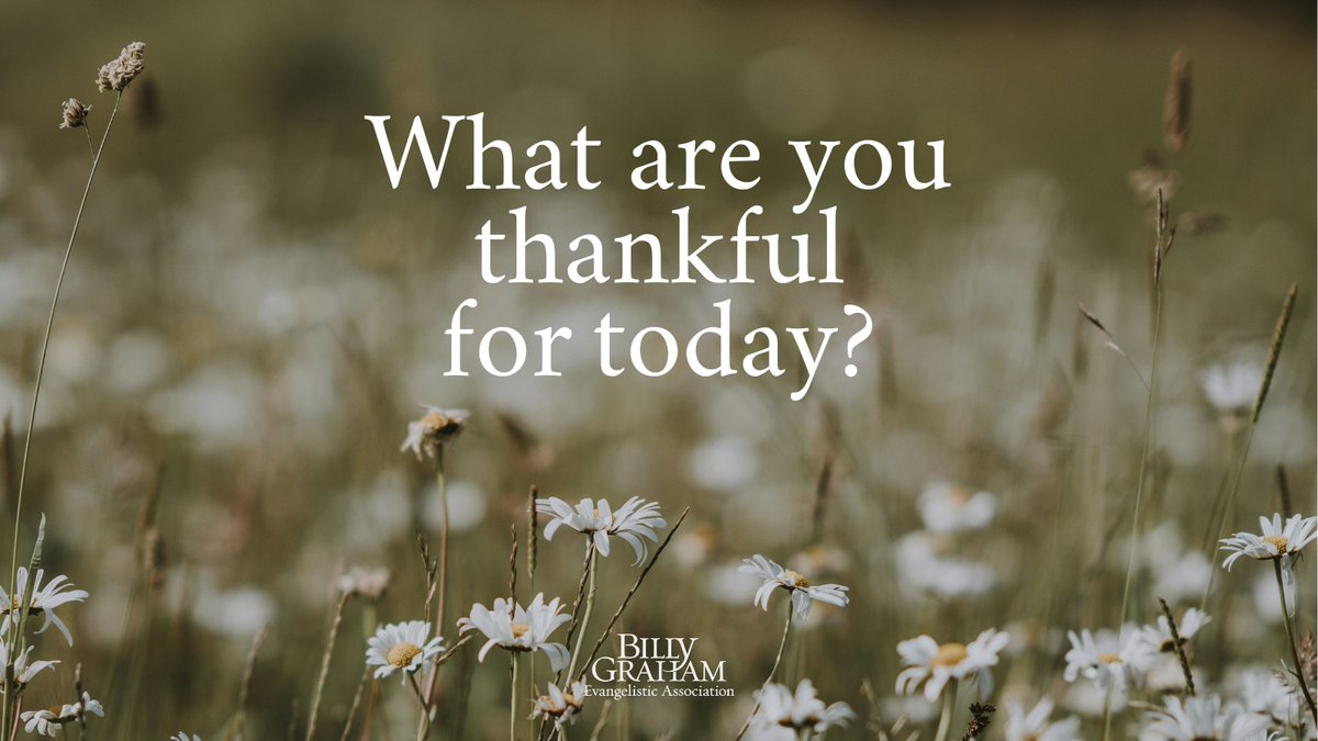 The Bible calls us to live a life of gratitude by “always giving thanks to God the Father for everything, in the name of our Lord Jesus Christ” (Ephesians 5:20).