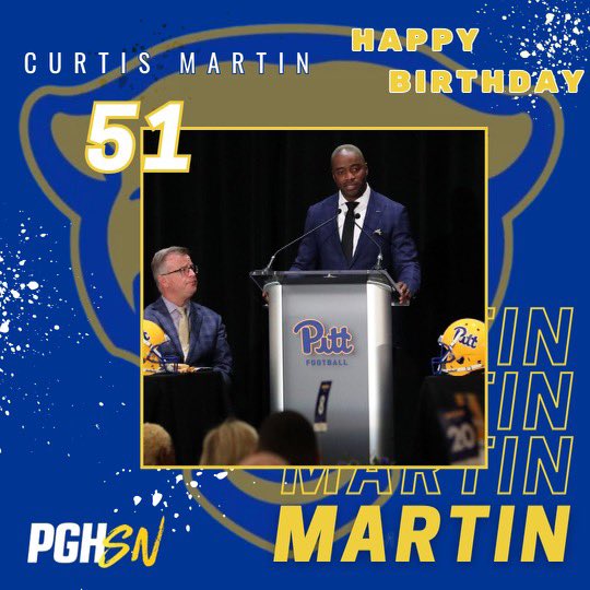 Happy Birthday @curtismartin! Enjoy your day!