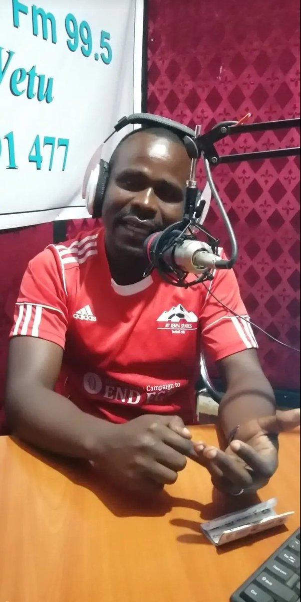 In studio,  I managed to unpack the legal and policy provisions around FGM and why men should be the lead champions in eradicating the harmful practice. Special gratitudes to @MenEndFGM for sensitizing me on why Male involment is primal in fighting FGM. #EndFGM, #GlobalGoals.