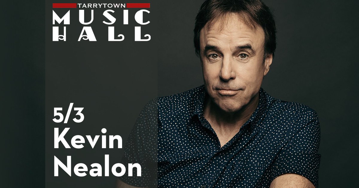 Stand up comedian and TV star @kevin_nealon comes to the Music Hall on Friday night! Some good seats are still available.