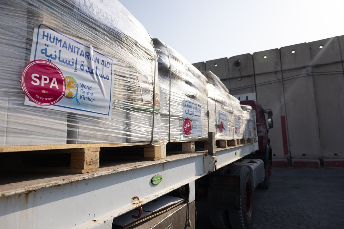 I came to Kerem Shalom to see the work to get aid across the Israel border and into Gaza. I toured the operations center where supply trucks are first inspected before delivering aid. This work is absolutely vital, and progress must continue to address humanitarian needs.