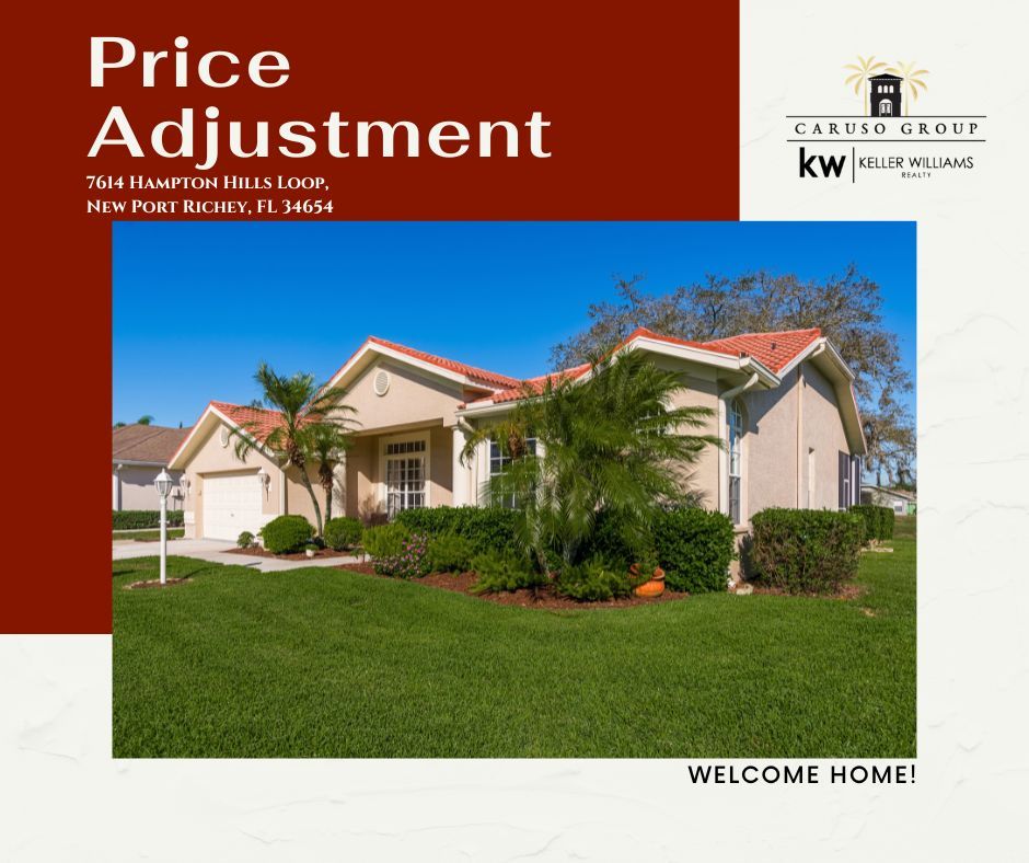 🚨PRICE ADJUSTMENT🚨
3 bedroom🛏, 2 bathroom🛁 home in New Port Richey with spacious living and a lush backyard!
🏡Take a peek!  buff.ly/43E4924
Call☎️ or message📲 for a showing! (727) 410-7501
•
#priceadjustment #pricedrop #greatvalue #NewPortRicheyflorida #listedhome