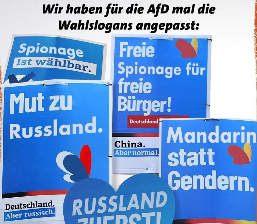 @BenteScheller Das mochte er nicht so. Dabei sind das doch nur ein paar Vorschläge für die Plakate für die Europawahl. 😉