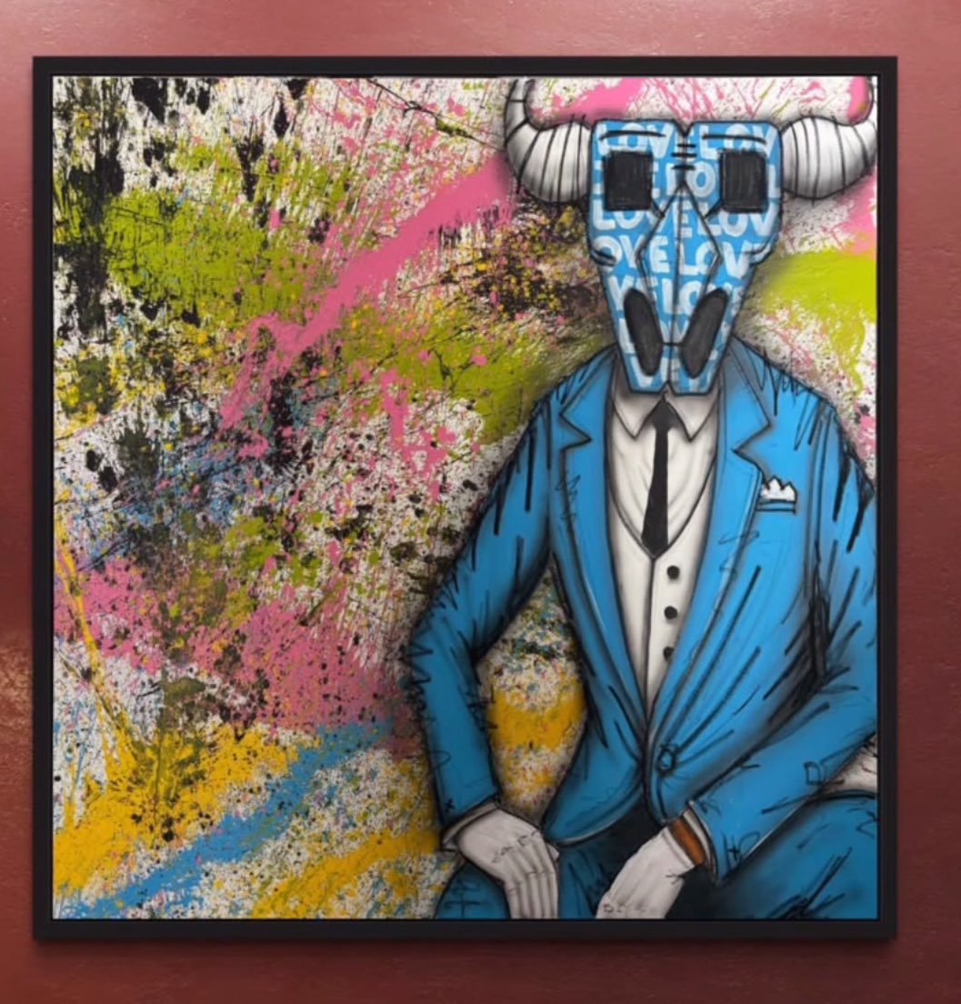 Wait.. I just found out that 1 of the Founding Partner Artists for a startup I invested in/advise (@WeMintArt_ ) just did a collab with ARTLANTA. What?!❤️‍🔥

Dope piece! Dope artists!

I love seeing artists win. <a href="/larrydiditt/">Larry Stewart</a> is fire!