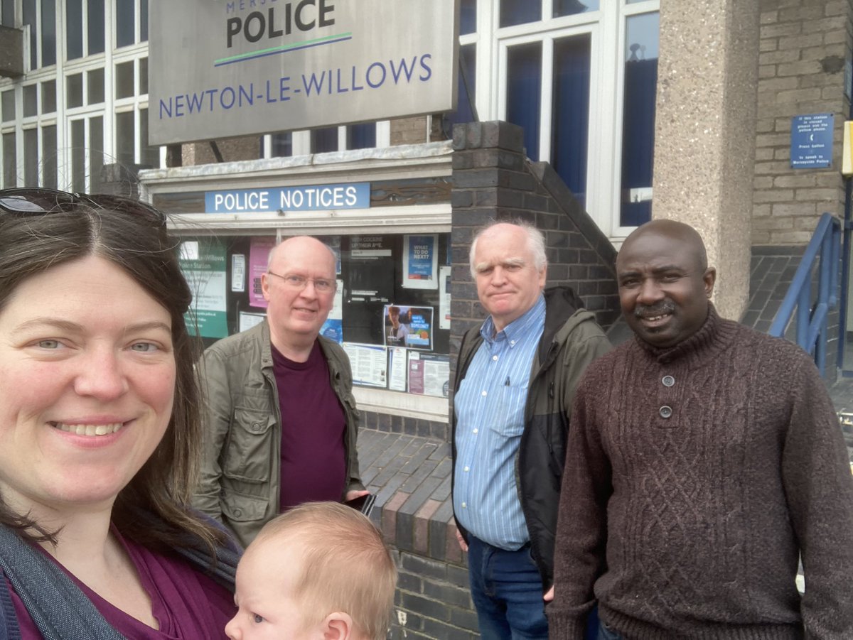 Good to be chatting to residents in Newton-Le-Willows about my plans for a brand new police station. As part of my priority for visible and accessible policing, I’m committed to building efficient stations that support officers and staff to deliver the best service to residents.